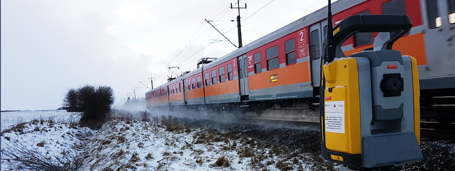 Geodezyjne pomiary kolejowe Olsztyn